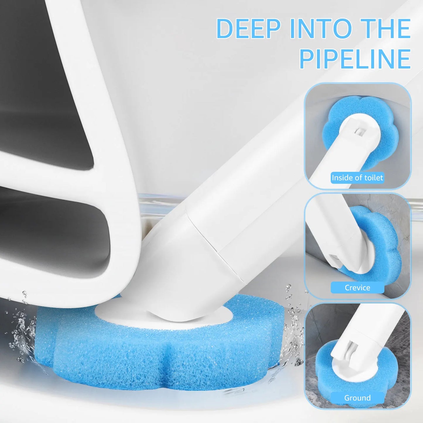 Effortless Clean™ Toilet Brush SetTM