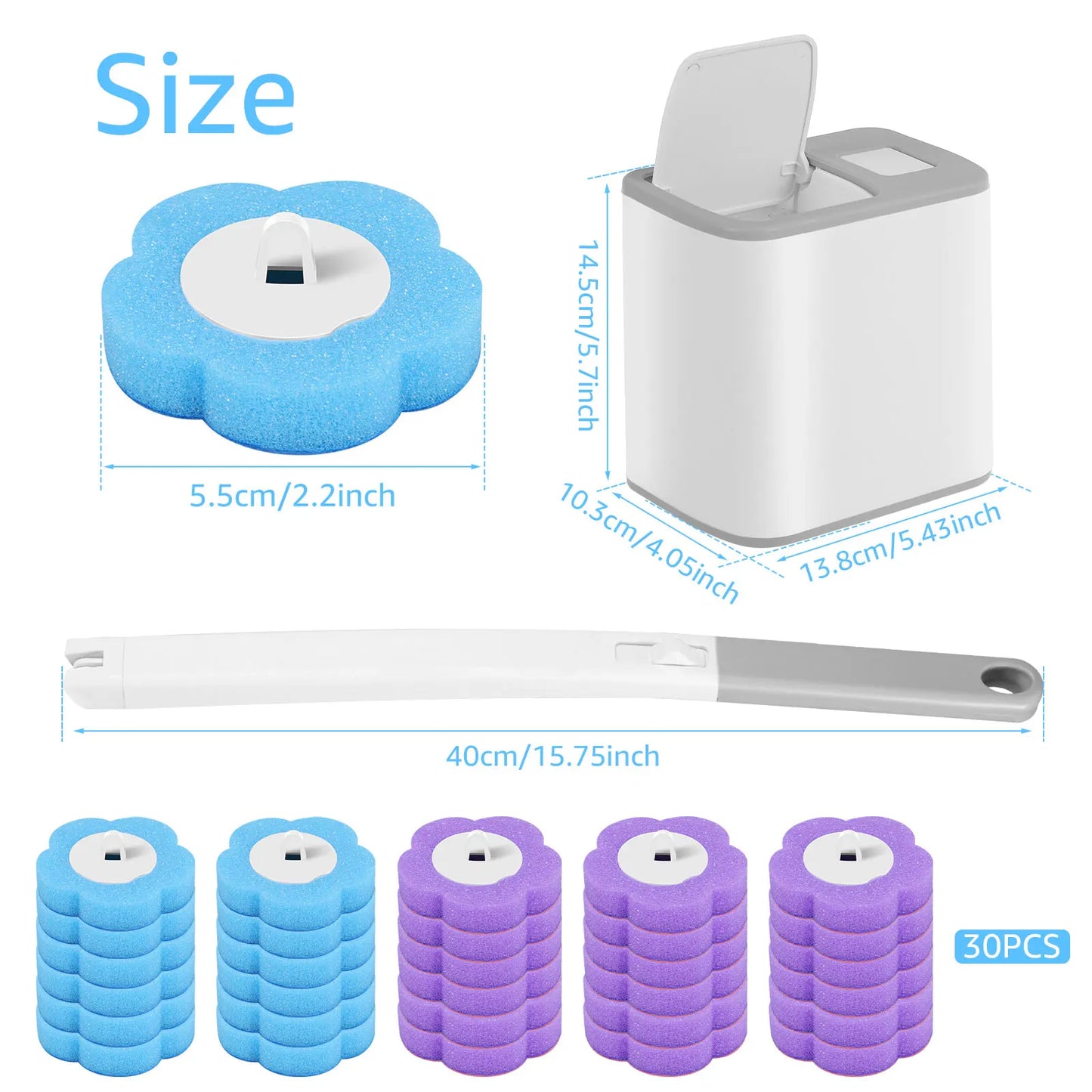 Hygienic Toilet Brush System™