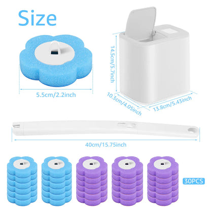 Effortless Clean™ Toilet Brush SetTM